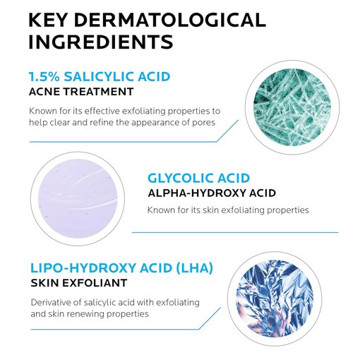 La Roche-Posay Effaclar Acne Serum - 1.5% Salicylic Acid Treatment with Glycolic Acid & Niacinamide