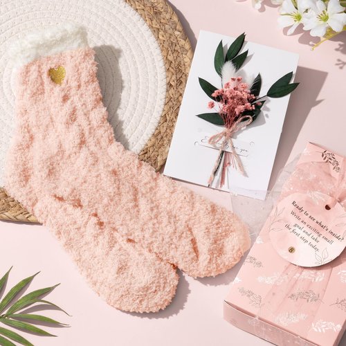 Spa Gifts for Women Teen Girl Gifts Trendy Stuff, Positive Affirmation Cards & Self Care Baskets Preserved Rose Flowers Set, Get Well Birthday Mothers Day Gift for Mom Her Grandma Teenage Girls Friend