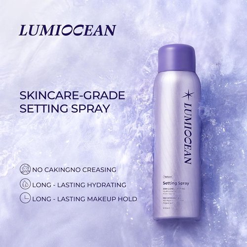 Skiennix Setting Spray - Long-Lasting Makeup Mist with Moisturizing & Soothing Formula | 3.38 Oz