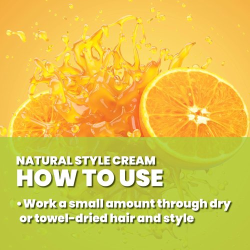 Great Clips Latitude Natural Style Cream - Men's Hair Gel for Low Hold & Shine | 5.1oz