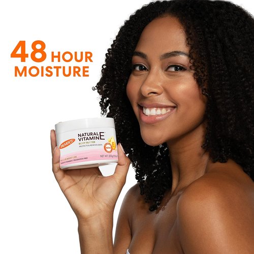 Palmer's Natural Vitamin E Body Butter - Deep Moisturizing Formula | 7.25 Ounce