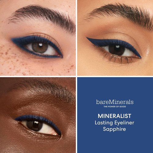 bareMinerals Mineralist Lasting Eyeliner - Waterproof, Smudge-Proof, Vegan Formula, Retractable Design