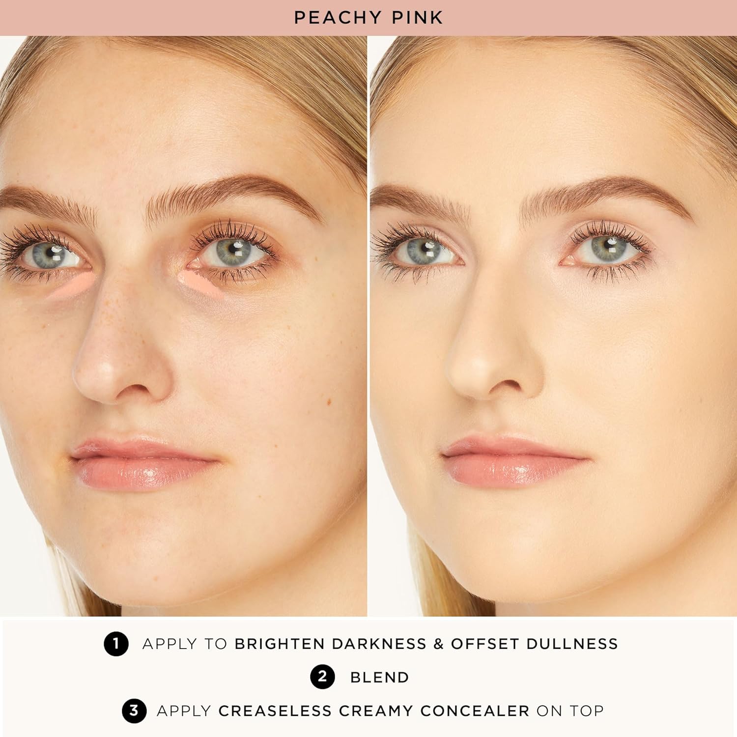 Tarte Creaseless Corrector - Blendable Formula to Neutralize Dark Circles & Blemishes | Hydrating & Vegan