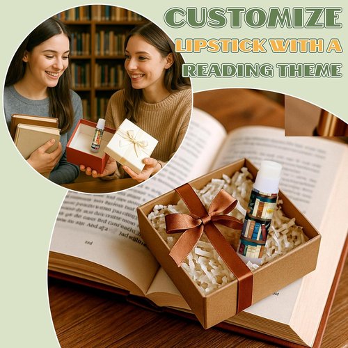Leelosp Bookish Lip Balms - 25 Pack Gifts for Book Lovers, Librarians & Readers | Perfect for Parties & Events