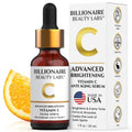Billionaire Beauty Labs Vitamin C Serum for Face with Hyaluronic Acid, Vitamin E & Botanical Extracts – Advanced Facial Serum for Radiance, Hydration & Smoother Skin, 30ml