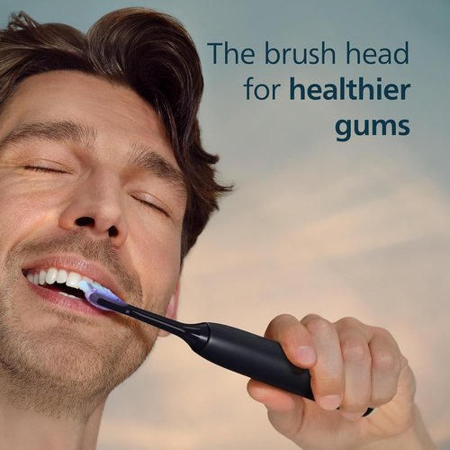 Philips Sonicare G3 Electric Toothbrush Heads - Plaque Control & Gum Care, 2-Pack, Black, HX9052/95