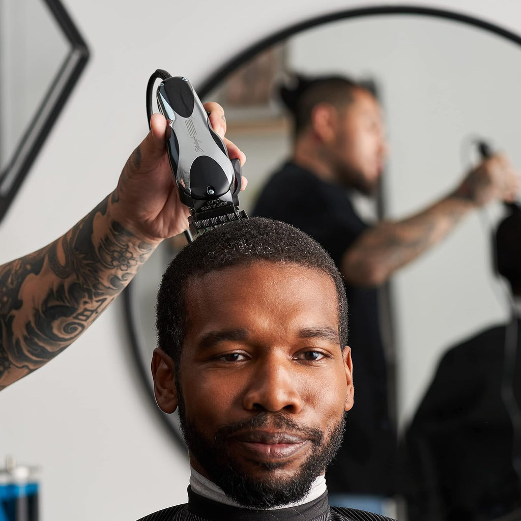 Wahl Professional Sterling 4 Clipper - Lightweight Corded Design with Adjustable Blade for Wet/Dry Hair Cutting