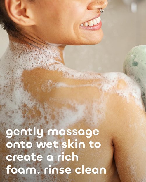 Seaweed Bath Co. Hydrate Body Wash - Citrus Vanilla Foaming Cleanser - Vegan & Sulfate-Free - 12 oz