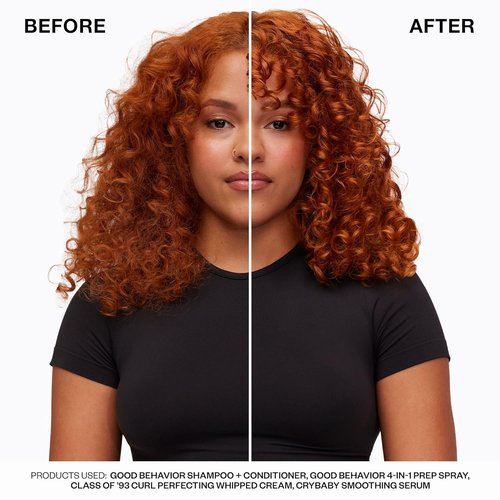 IGK GOOD BEHAVIOR Ultra Smooth Shampoo - Controls Frizz, Adds Shine & Silkiness | 33.8 Oz
