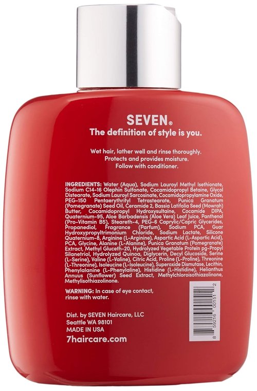 SEVEN Rinzu Color Shampoo - Sulfate-Free Hair Care for Color-Treated Hair | Moisturizes & Strengthens with Aloe & Vitamin B5