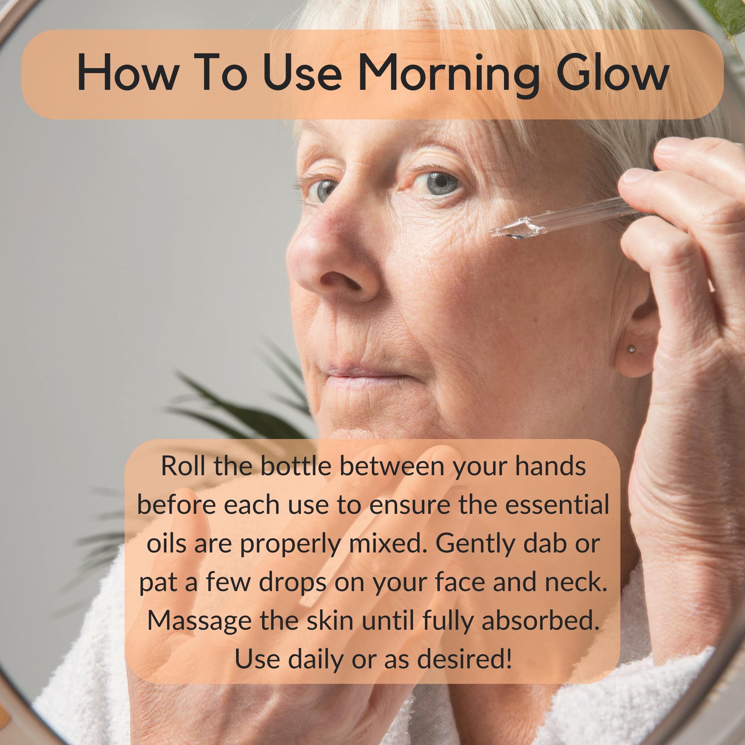 Vitality Extracts Morning Glow - Daily Moisturizing Serum, Avocado Oil, Tone, Rosehip, Vegan, Supple Skin, Radiant, All Skin Types, Hydrates & Nourishes