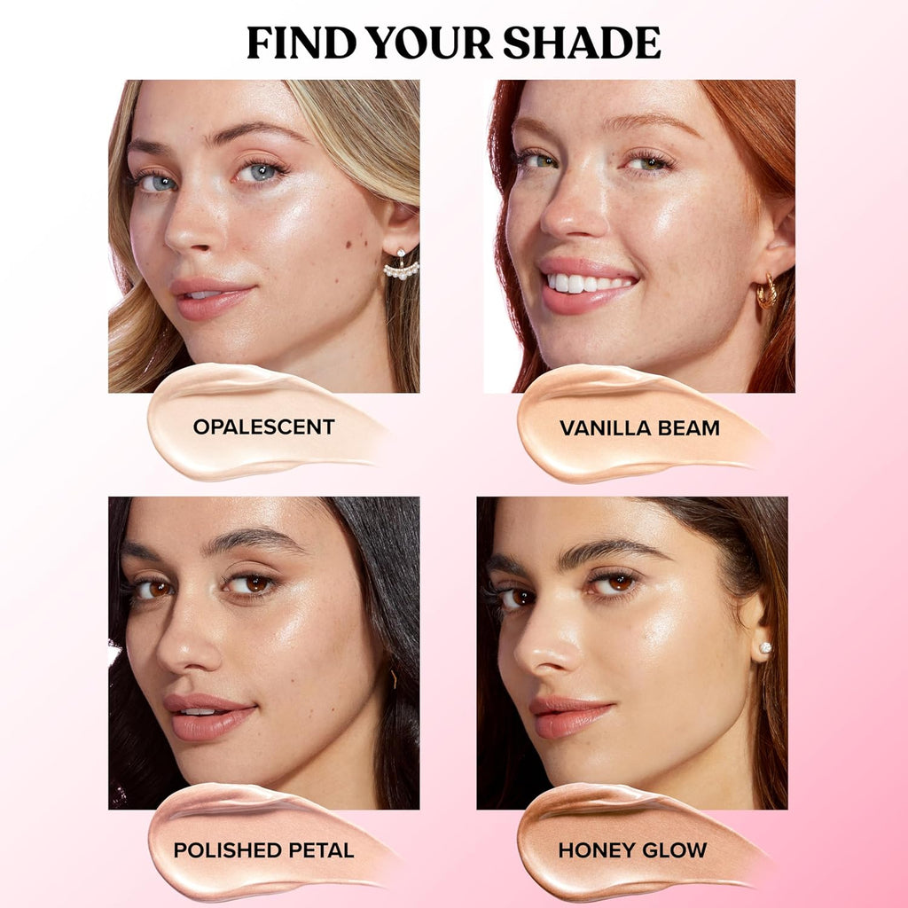 Too Faced Born This Way Super Glow Enhancer - Hydrating Gel for Radiant, Illuminated Skin | Non-Greasy & Blendable