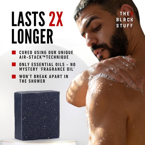 Skiennix Pine Tar Soap - Handmade Organic Bar Soap for Men | Moisturizing & Cleansing 4 oz