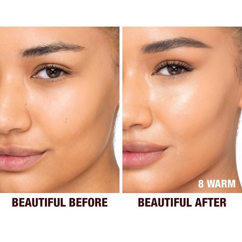 Charlotte Tilbury Beautiful Skin Foundation - Medium Coverage Hydrating Makeup for Instant Glow & Plumping Hydration