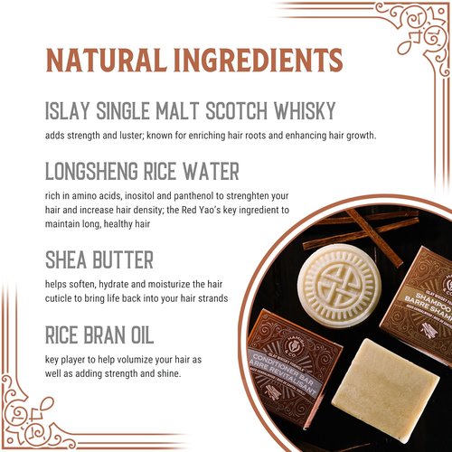 Hamish & Co. Conditioner Bar - Aged Sandalwood - Natural Men's Conditioner - Handcrafted with Islay Whiskey - Eco-Friendly & Plastic-Free