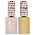 DND Gel Polish Set - Coquette Collection | UV/LED Gel & Air Dry Nail Lacquer Duo, 0.5 Fl Oz