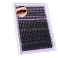 Zociacil 9-16mm 80D Fluffy Lashes Clusters 320pcs Wispy Natural Eyelash Cluster D Curl Extension 0.07D DIY Individual Lashes Cluster at Home for Beginners (80D)