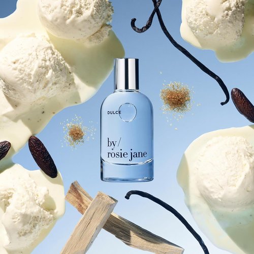 By Rosie Jane Eau De Parfum Spray - Dulce Clean Perfume for Women | Non-Toxic Body Mist with Creamy Vanilla, Brown Sugar & Warm Hinoki Wood - 50ml