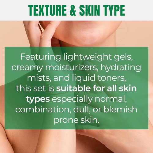 A Little Bit of Mario 10-Piece Skincare Kit | Brightening Vitamin C Serum, Glycolic Acid Toner & More - Anti-Aging, Hydration & Travel Gift Set
