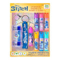Stitch 7 Pack Lip Balm with Keychain Plant Based Hydrating Moisturize Lip Balm for Girls Kids Age 3+ by Townley Girl
