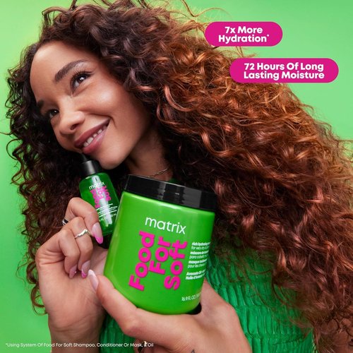 MATRIX Hydrating Hair Mask - Softens & Adds Shine for Dry, Brittle Hair | Avocado Oil & Hyaluronic Acid