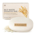 Mimosu Hair Growth Shampoo Bar - Fermented Rice Water 2-in-1 Formula | 5oz, Unscented, pH Balanced for Oily Hair