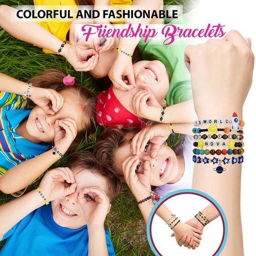 Bath Bombs for Kids with Surprise Inside, Bath Bombs with Surprise Jewelry & Jewelry Box - Organic, Skin Moisturizing, Natural Kids Space Galaxy Bracelets, Valentines Day Gifts for Boys, Girls