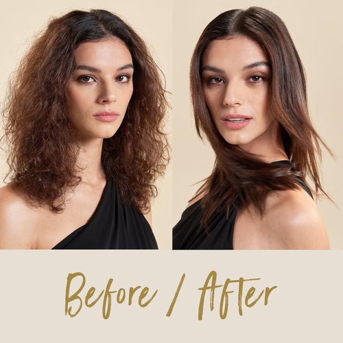 HOT TOOLS™ Pro Artist Heat Defense Instant Detangling Mist and Straight Heat, Heat Activated Straightening Serum | Protect and Straighten