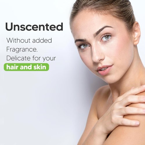 Nature Clean Unscented Hair Conditioner - Hypoallergenic & Sulfate Free, Gentle for Sensitive Scalp | 10 oz/300 ml