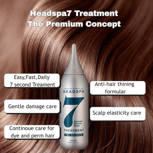 Headspa7 - Premium Hair Treatment for Soft Volume & Scalp Care | Best Korean Solution for Thinning Hair