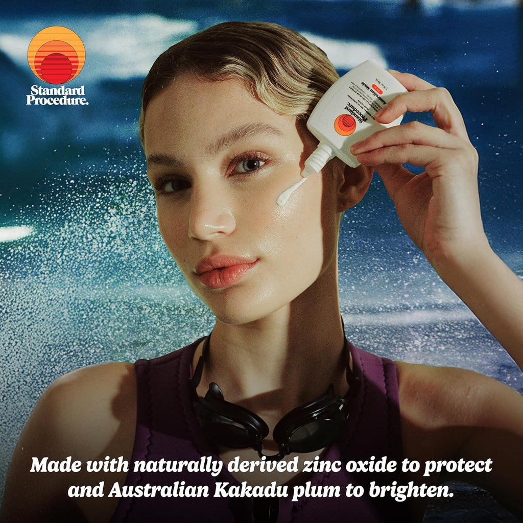 Standard Procedure SPF 50 Face Sunscreen - Mineral Broad Spectrum UVA & UVB Protection
