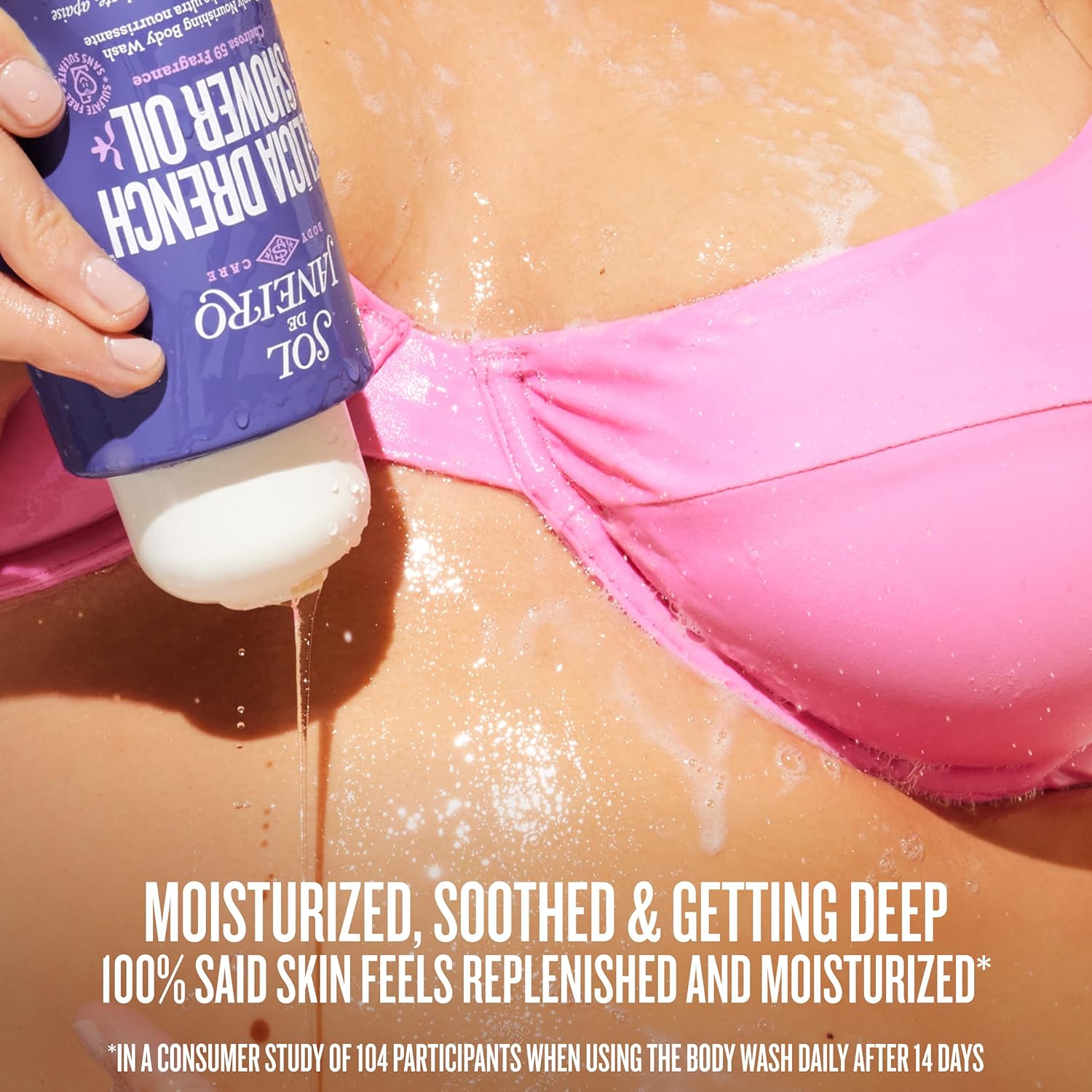 Sol de Janeiro Delicia Drench Shower Oil - Deeply Nourishing Body Wash for Soft Skin