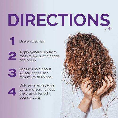 Curl Keeper Anti-Frizz Curl Defining Hair Styler - Lightweight Gel for Wavy & Curly Hair (33.8 oz)
