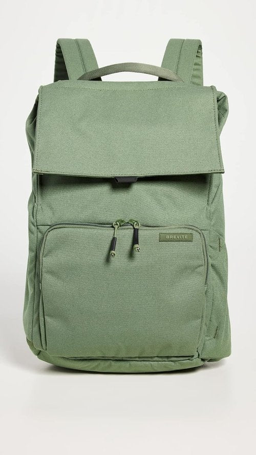 Brevite The Daily Backpack - Stylish Green Design | Versatile One Size for Everyday Use