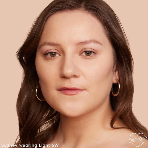 ColourPop Pretty Fresh Tinted Moisturizer - Hydrating Skin Tint with Hyaluronic Acid - Light 6W (1.45 oz)