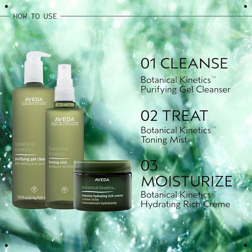 Aveda Botanical Kinetics Intense Hydrating Rich Creme - Nourishing Face Cream for Dry Skin | 1.7 Fl Oz