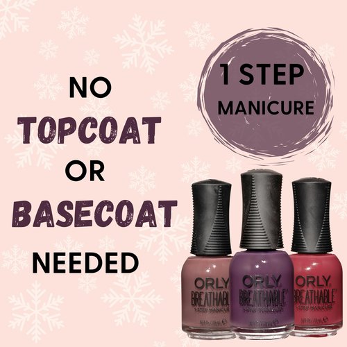 Orly Breathable Nail Polish Loose Threads Collection | Dusty shades for Fall and Winter (Now or Bouclé-ter, 0.6 fl oz)