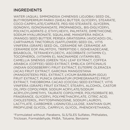 Colleen Rothschild THE RITUAL Body Cream with Ceramides, Hyaluronic Acid & Shea Butter, Nourishing Moisturizer Lotion for All Skin Types