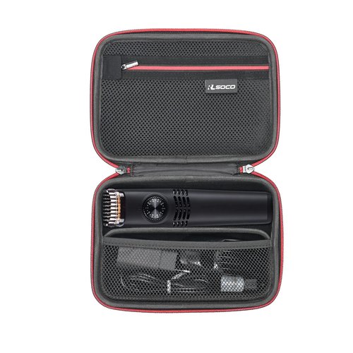 RLSOCO Carrying Case Compatible With Bell+Howell Vacutrim Deluxe Cordless Mens Beard Trimmer | Compact Design with YKK Zipper & Scratch Protection (Case Only)