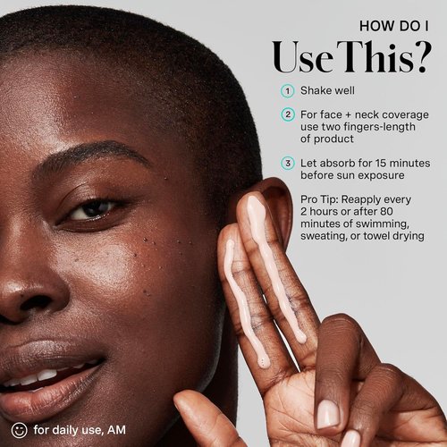 Kate Somerville HydraKate Sunscreen Drops - Tinted SPF 50+ Mineral Protection with Zinc Oxide, 1.7 Fl Oz