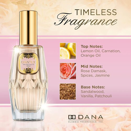 Chantilly Eau De Toilette Spray for Women - Elegant Fragrance | 2 Fl Oz