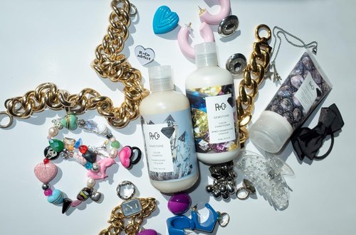 R+Co Jewelry Box Kit - Color-Protecting Hair Care Set | Includes Gemstone Shampoo (8.5 oz), Conditioner (8.5 oz) & Ultra Shine Treatment (5 oz) | Vegan & Sulfate-Free | Limited Edition