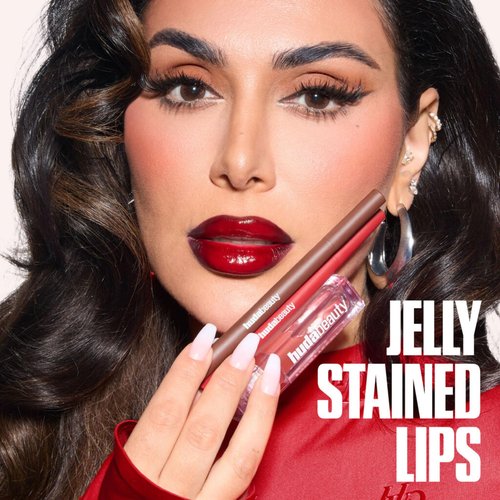 Huda Faux Filler Jelly Lip Oil - Juicy Pink Lady (.13 Fl Oz)