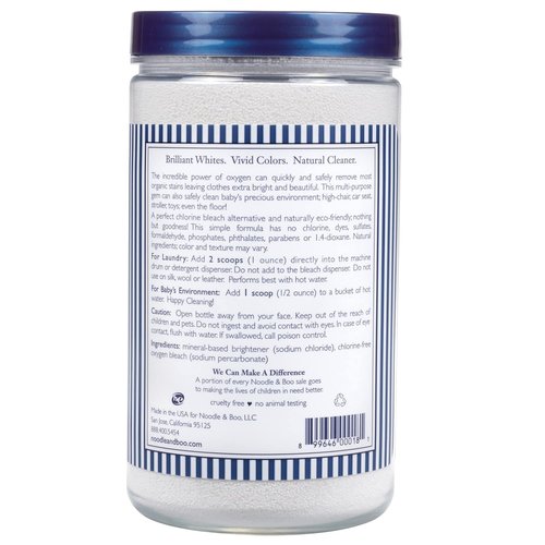 Noodle & Boo Baby Laundry Essentials - Ultra-Bright Bleach Alternative for Gentle Cleaning