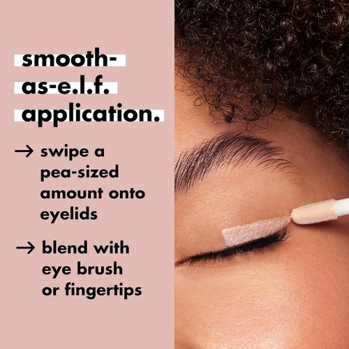 e.l.f. Lock It Down Eyeshadow Primer - Smooth, Long-Lasting Formula That Intensifies Color | Vegan & Cruelty-Free