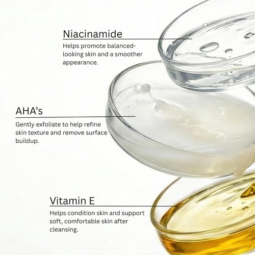 Global Beauty Care Vitamin C - Facial Serum with Niacinamide, AHA & Vitamin E 1fl oz 30ml