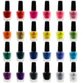SHANY Cosmopolitan DIY Nail Polish set - Nail Lacquer Quick Dry, Full Size, Vibrant, Colorful, Trendy, Glitter, Glossy, Metallic, Matte Nail Art Nail Shades - 24 Colors Nail Polish Bulk