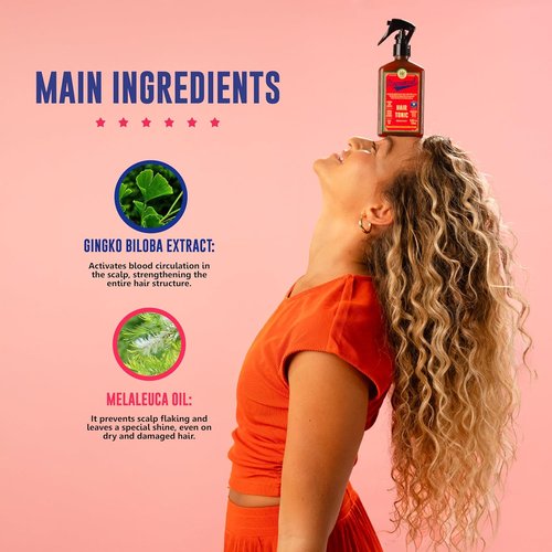 Lola From Rio - Rapunzel Hair Tonic Spray for Women | Strengthening & Thickening Treatment - 8.45 fl oz
