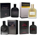 A CENTER Men's Cologne Gift Set - Vanilla Bourbon, Leather & Amber | 3.4 Fl Oz Each | Luxury Eau de Toilette