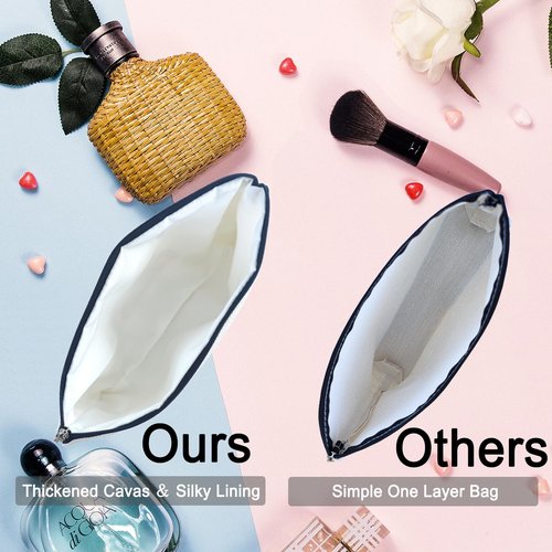 ancpeany 22nd Birthday Gifts for Her Makeup Bag, 2004 Happy 22 Birthday Decorations for Women Her, 22 Year Old Birthday Gifts Ideas for Daughter, Sister, Female, Teenage Girls, Cosmetic Travel Pouch
